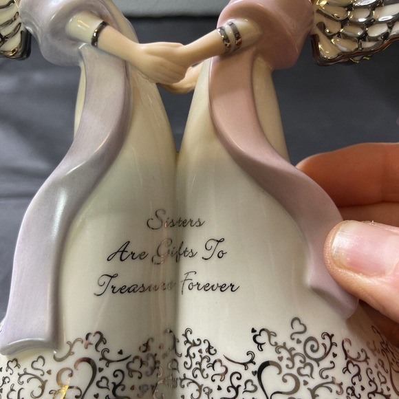 Bradford Editions Musical Figurine Kindred Spirits Sisters Are Gifts To Treasure - Picture 7 of 9
